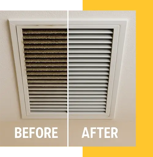 before and after vent cleaning vent cleaning